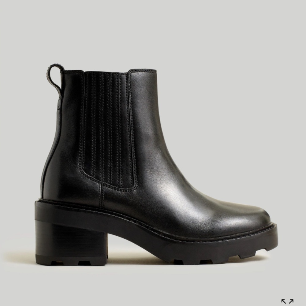 Madwell Gwenda Platform Ankle Boot in Black